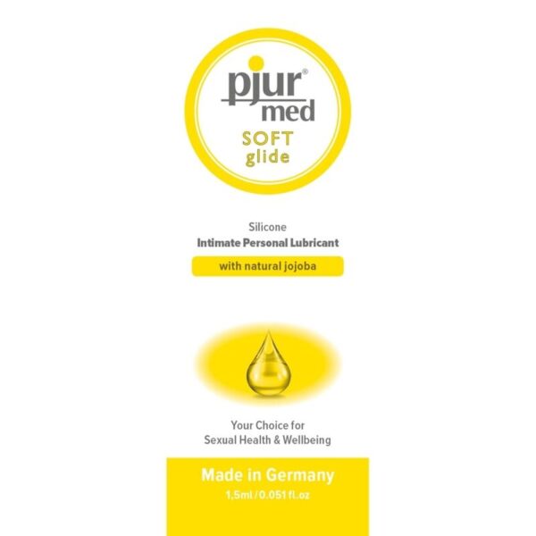 PJUR – LUBRIFICANTE DE SILICONE MED SOFT GLIDE 1.5 ML