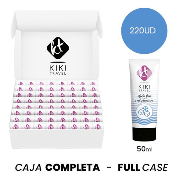MOQ 220 – KIKÍ TRAVEL LUBRIFICANTE À BASE DE ÁGUA SABOR FRUTAS TROPICAIS – 50 ML