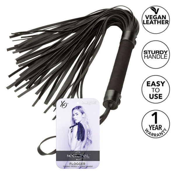 CALEXÓTICOS – NOCTURNAL FLOGGER COURO PRETO