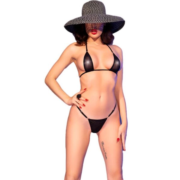 CHILIROSE – CR 4840 MICRO BIQUÍNI PRETO S/M