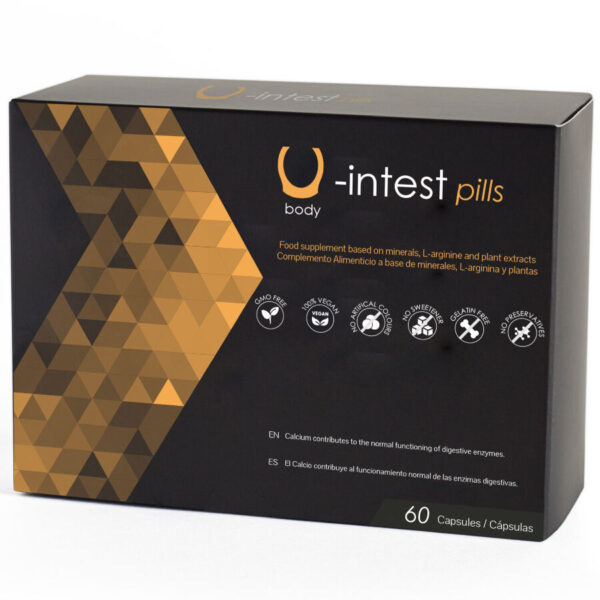 500 COSMETICS – CÁPSULAS U-INTEST PARA PREVENIR HEMORRÓIDAS – 60 CÁPSULAS