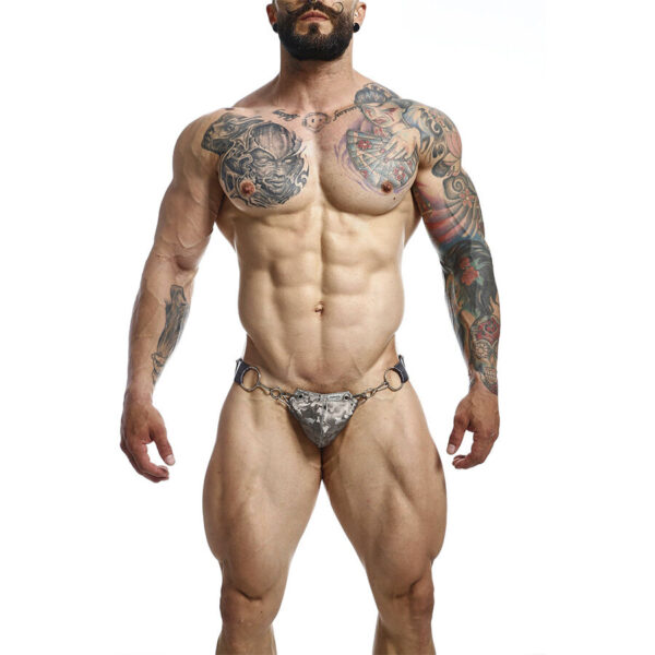 MOB – DNGEON SNAP JOCKSTRAP CINZA TAMANHO ÚNICO