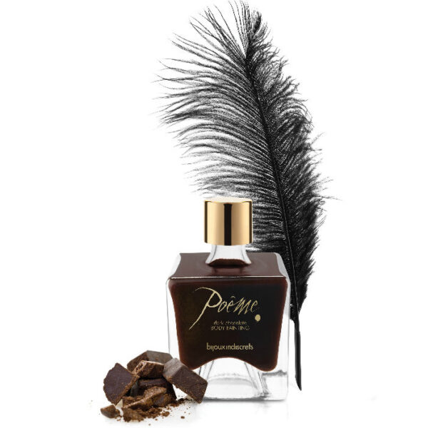 BIJOUX – POEME TINTA COMESTÍVEL CHOCOLATE PRETO 50 GR