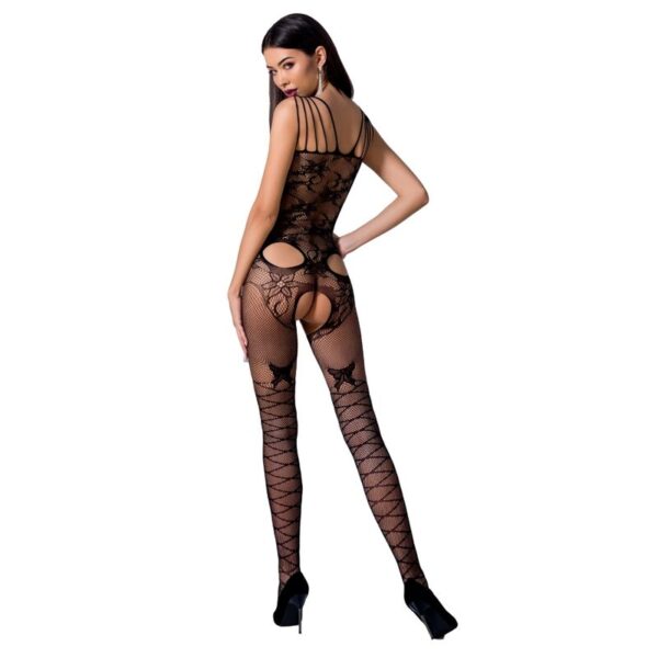 Passion Woman Bs076 Bodystocking One Size Black